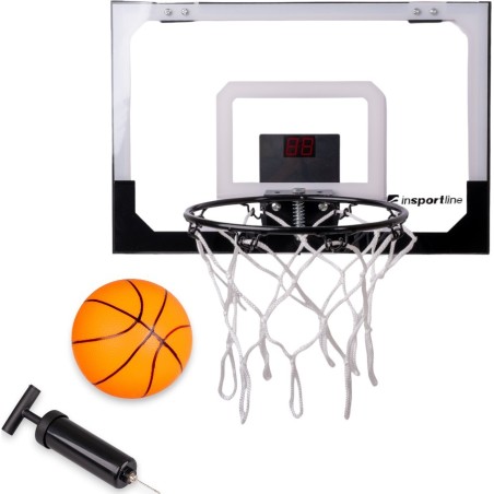 Laste seinale kinnitatav korvpallirõngas tulemustabeliga, inSPORTline Jacksonville, 23 cm