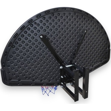 Korvpallirõngas tagalauaga inSPORTline Brooklyn II, terasest rõngas, polüetüleenist tagalaud