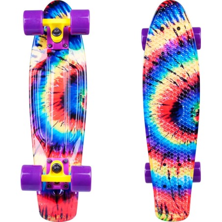 Pennyboard WORKER Colory 22", mitmevärviline, plastikust rula