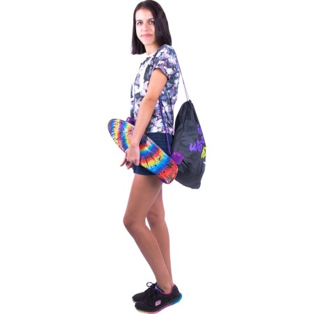 Pennyboard WORKER Colory 22ʺ, plastikust rula, mitmevärviline, 90 kg