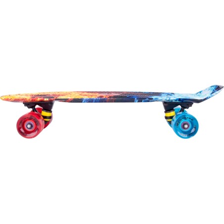 Pennyboard WORKER Colory 22ʺ, plastikust rula, mitmevärviline, 90 kg