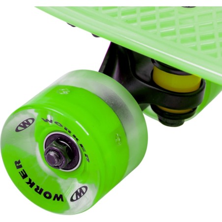 Penny Board valgusratastega WORKER Aspy C4 22", must
