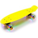 Penny Board WORKER Aspy C3 22", valgustusratastega, must