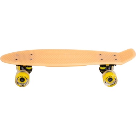 Laste rula Penny Board WORKER Solosy C1, 22 tolli, pimedas helendav, valgustavate ratastega