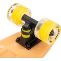 Laste rula Penny Board WORKER Solosy C1, 22 tolli, pimedas helendav, valgustavate ratastega