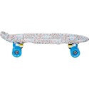 Penny Board WORKER Paterny C6, 22", musta ruudustikmustriga, 1,87 kg