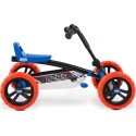 Laste kartauto BERG Buzzy Nitro, kollane, reguleeritava istme ja rooliga