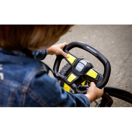 Laste kartauto BERG Buddy Cross, kollane, 3–8 a