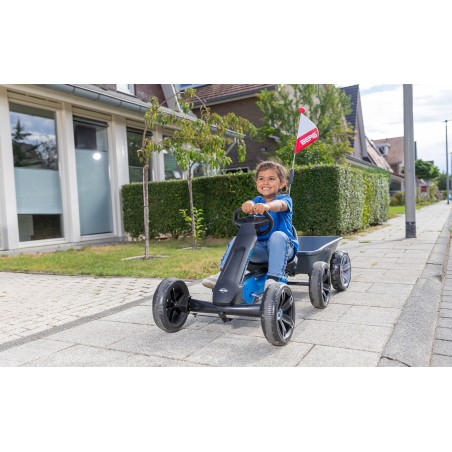 Laste kartauto BERG Reppy Roadster, sinine, 10-tolliste EVA rehvidega