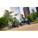 Laste kartauto BERG Street-X Venom, roheline, reguleeritav iste