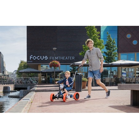 Laste kartauto BERG Buzzy Nitro 2-in-1, sinine ja oranž, 83 x 49 x 50 cm