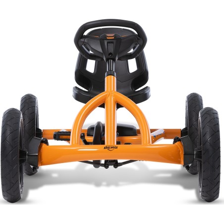 Laste kartauto BERG Buddy B-Orange, oranž, reguleeritava istme ja rooliga