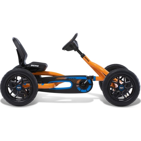Laste kartauto BERG Buddy B-Orange, oranž, reguleeritava istme ja rooliga