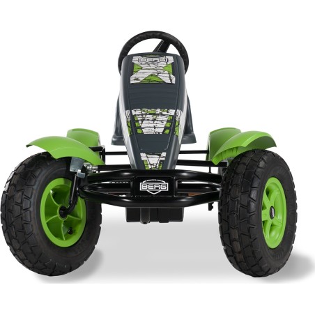 Gokart BERG X-plore BFR, maastikurehvid, roheline/hall, XL-raam