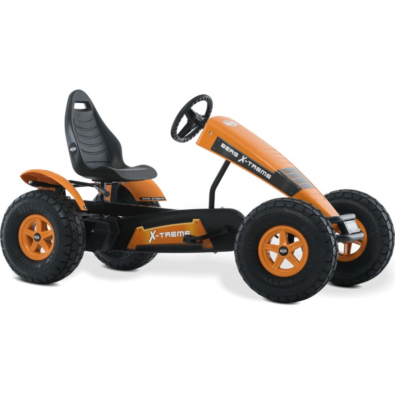 Gokart BERG X-treme XXL-BFR, oranž, XXL-raam, 174 x 85 x 89 cm