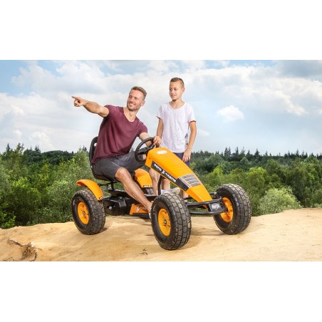 Gokart BERG X-treme XXL-BFR, oranž, XXL-raam, 174 x 85 x 89 cm