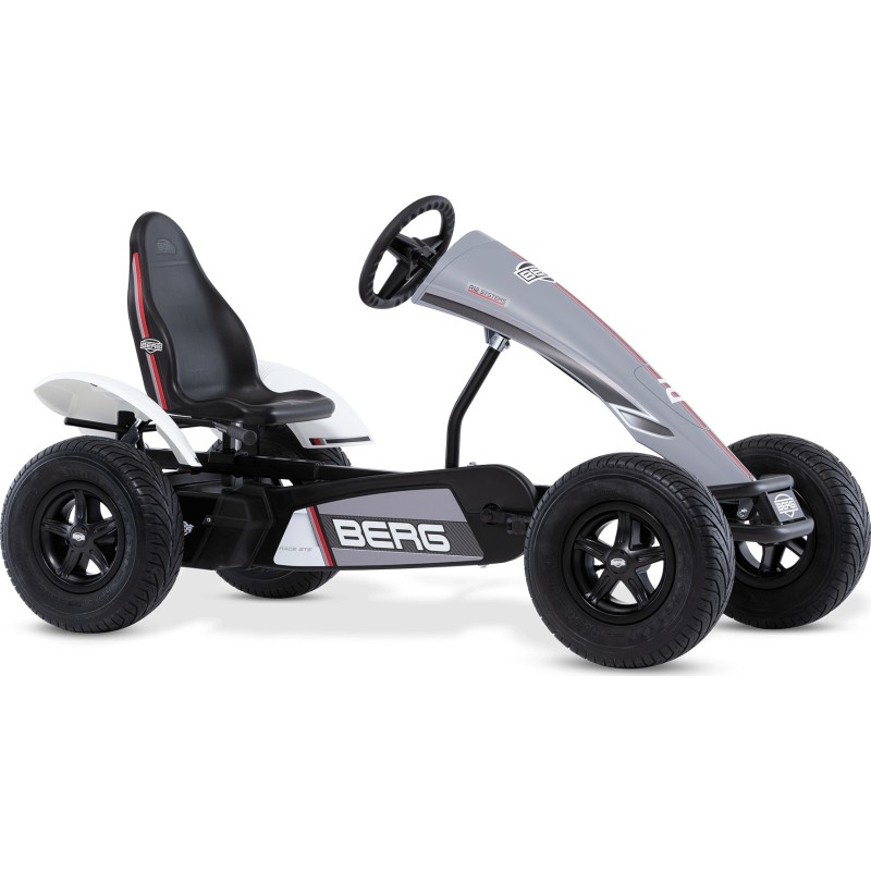 Elektriline kartauto BERG Race GTS E-BFR, XXL raam, hall/valge