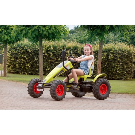 Laste kartauto BERG Claas XXL-BFR, roheline, XXL raam