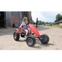 Laste kartautod BERG Case IH XXL-BFR, punane, reguleeritava istmega
