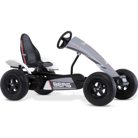 Gokart BERG Race GTS XXL-BFR, hall/valge, reguleeritava istmega