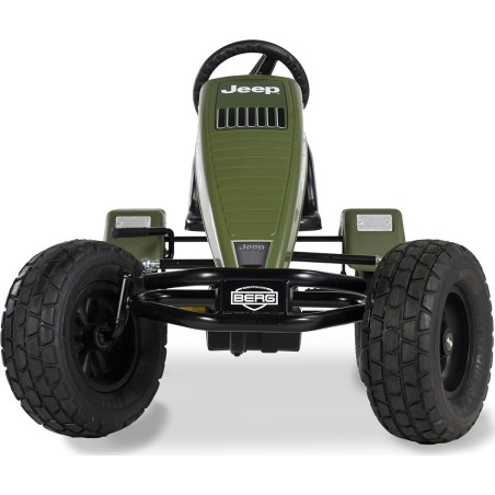 Laste kartauto BERG Jeep Revolution Pedal XXL-BFR, roheline, maastikurehvidega