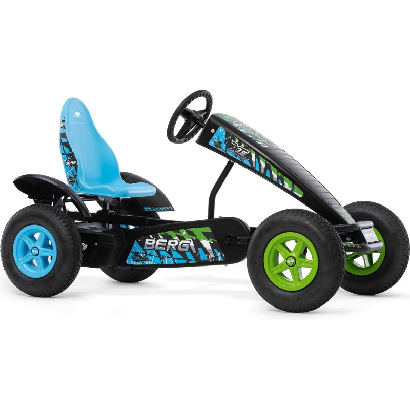 Laste kartauto BERG X-ite BFR-3, XL, sinine/roheline
