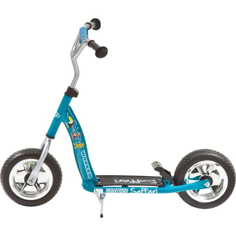 Laste tõukeratas WORKER Saffari 100, 10-tollised rattad, jalgpidur