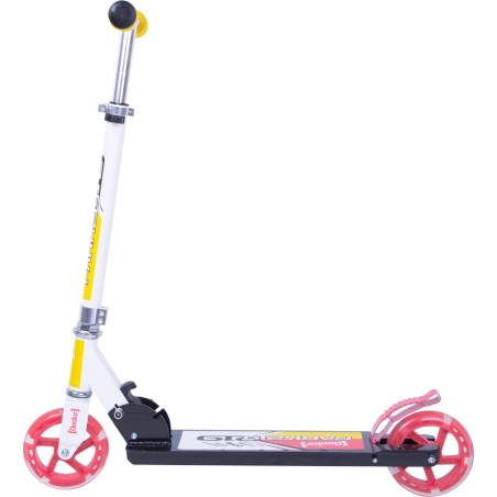 Laste tõukeratas WORKER Cirky, kollane, 145 mm valgustavad rattad