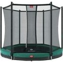Batuut BERG Favorit InGround 330 Green, maasisesed, turvavõrguga Comfort