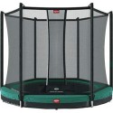 Batuut BERG Favorit InGround 330 Green, maasisesed, turvavõrguga Comfort