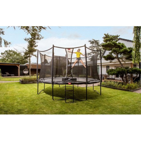 Batuut BERG Favorit InGround 200 Grey, ümmargune maasisene batuut, Ø 200 cm