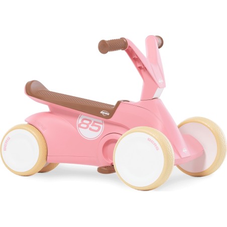 Laste tõukeauto BERG GO² Retro roosa, 2 in 1, 10-30 kuud
