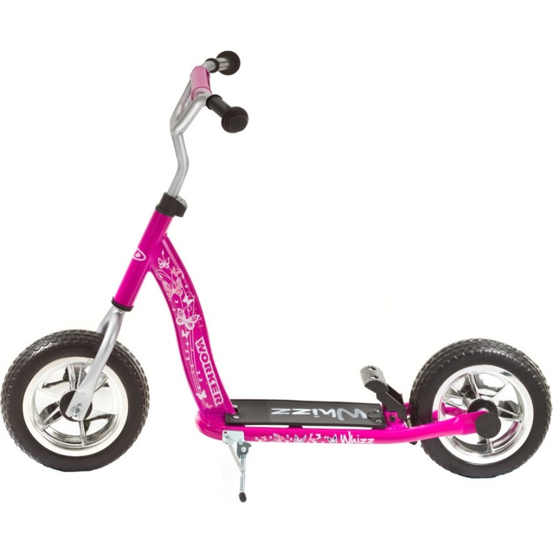 Laste tõukeratas WORKER Whiz 100, jalgpiduriga, 10-tolliste ratastega