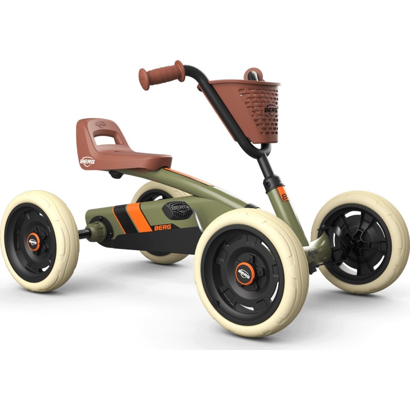 Laste kartautod BERG Buzzy Retro Green, roheline, 2–5 aastat