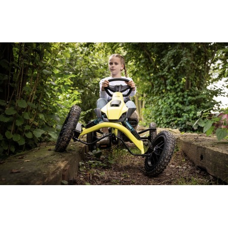 Laste kartauto BERG Rally DRT, kollane, 3 käiku