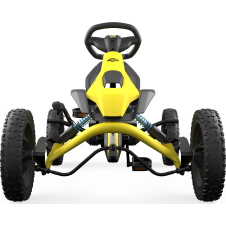 Laste kartauto BERG Rally DRT, kollane, 3 käiku