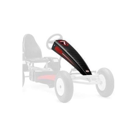 Berg kartauto esispoiler, must/punane