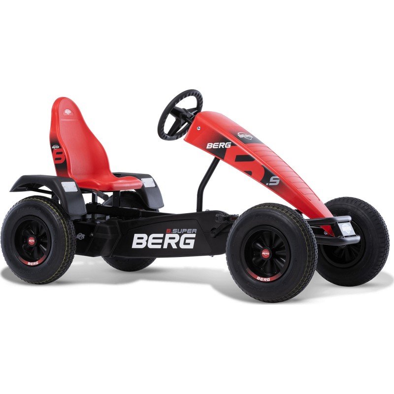 Laste kartautod BERG XXL B.Super Red BFR, punane, XXL raam