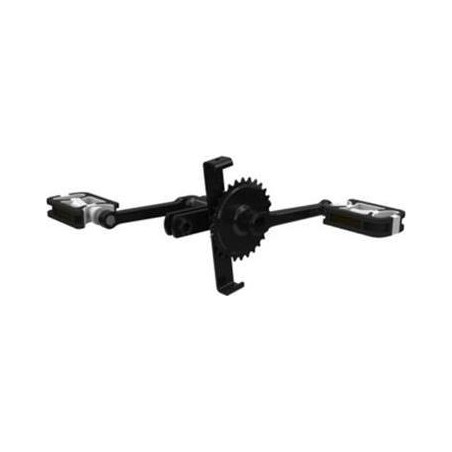 Väntvõll koos vändakomplektiga Berg Gran Tour 140, 28T + pedaalid