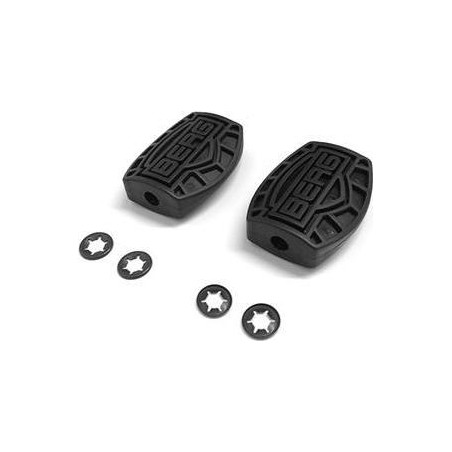 Berg Buzzy pedaalid, must, 2 tk