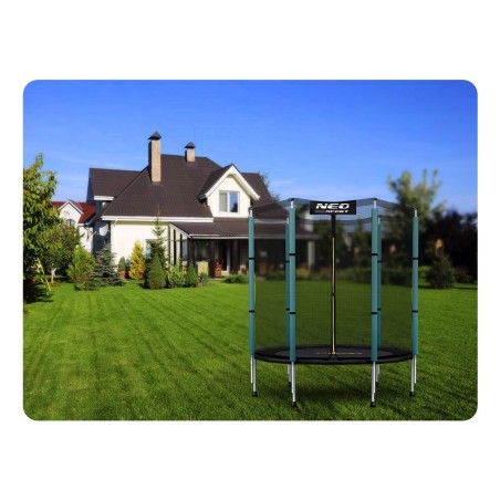 Laste batuut turvavõrguga, 140 cm, Neo-Sport