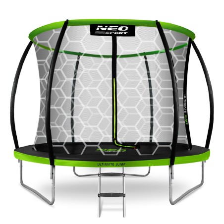 Aiabatuut Neo-Sport sisevõrguga, 312 cm, must-roheline