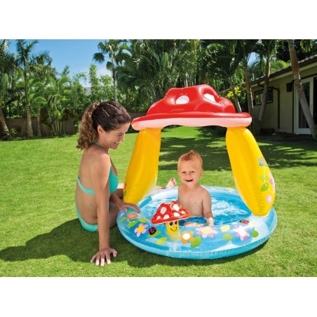 INTEX kärbseseene lastebassein, 102 x 89 cm, täispuhutav lastebassein