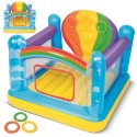 Täispuhutav batuut Bestway Jumpin' Balloon Bouncer, vikerkaarekujuline, 85 kg