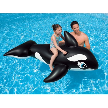 Täispuhutav mõõkvaal INTEX, 188 x 122 cm, PVC, alates 3 eluaastast