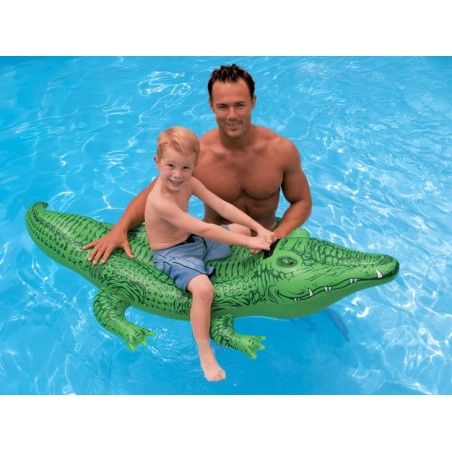 Täispuhutav krokodill ujumiseks, INTEX, 168 x 86 cm