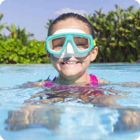 Ujumismask Bestway 22011, türkiissinine, universaalne suurus