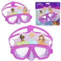 Laste sukeldumismask Princesses Bestway 9102X, polükarbonaadist läätsed, universaalne suurus