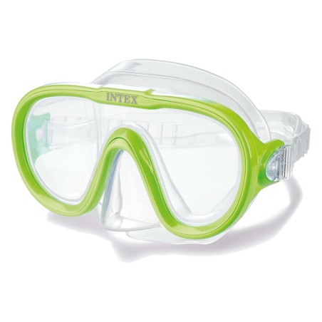 Sukeldumiskomplekt Intex Wave Rider 55642, roheline/läbipaistev