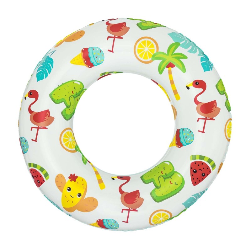 Kaktuse ujumisrõngas 61 cm, Bestway 36014-05, täispuhutav, lastele